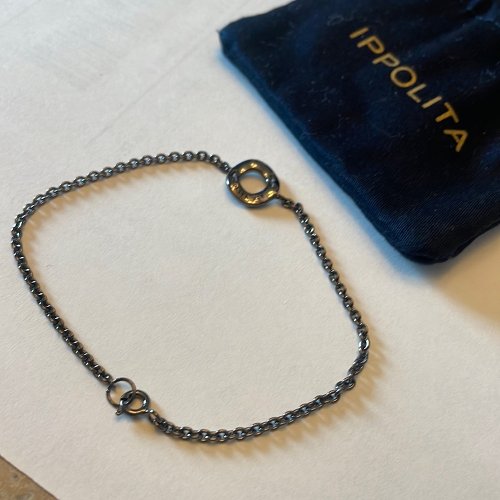 Ippolita Ruthenium Sterling Silver Bracelet
NWT
